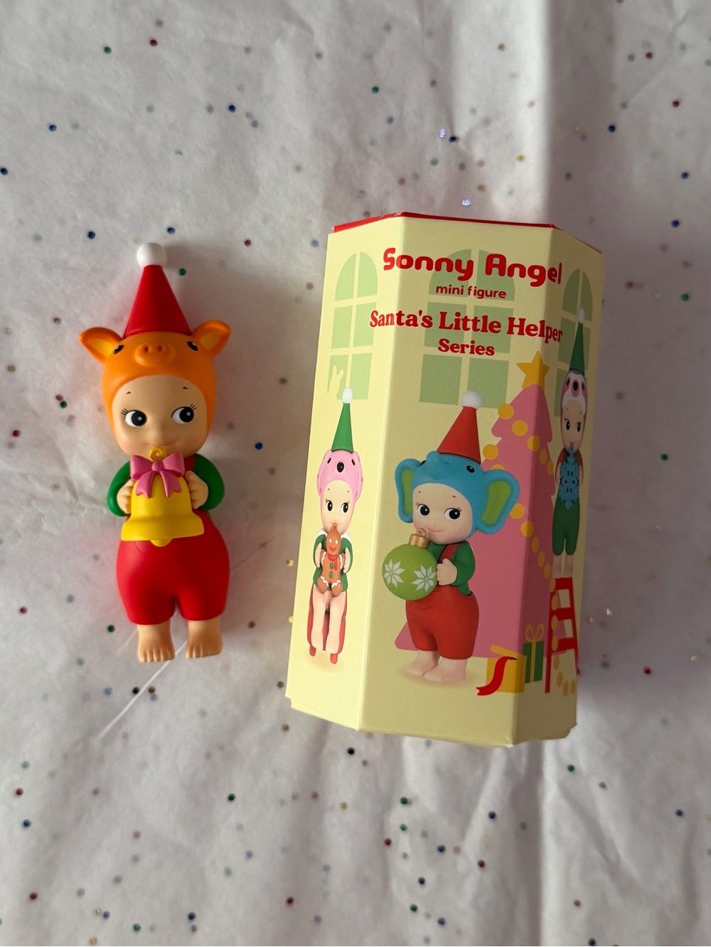 Sonny Angel Christmas Pig